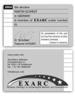 2003: Member ID "EXARC"