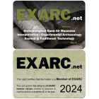 2023-11: EXARC Members Card 2024, paper, laminated