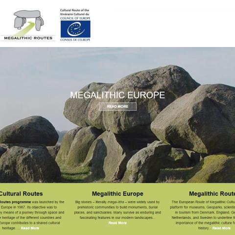 Megalithic Routes website 2015