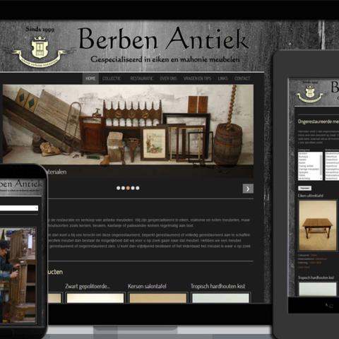berben antiek website 2017