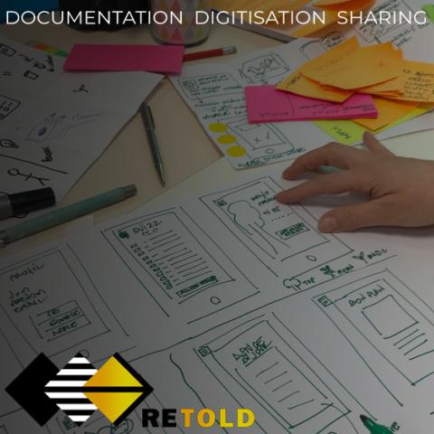 RETOLD: Corporate Identity, Graphic Design and Concept